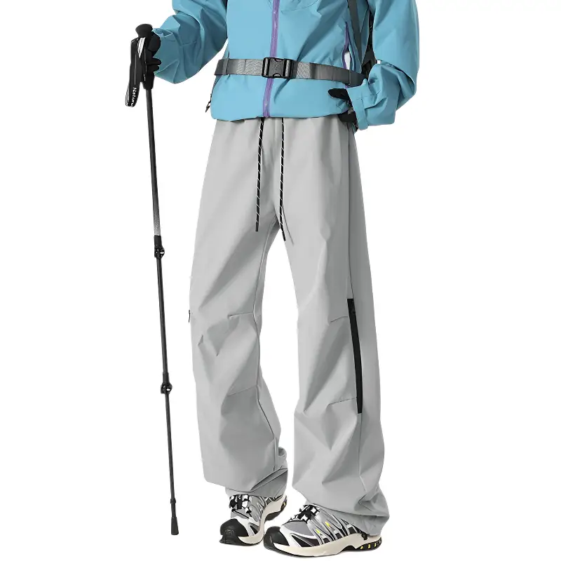 Pantalon trekking gris - Image 3
