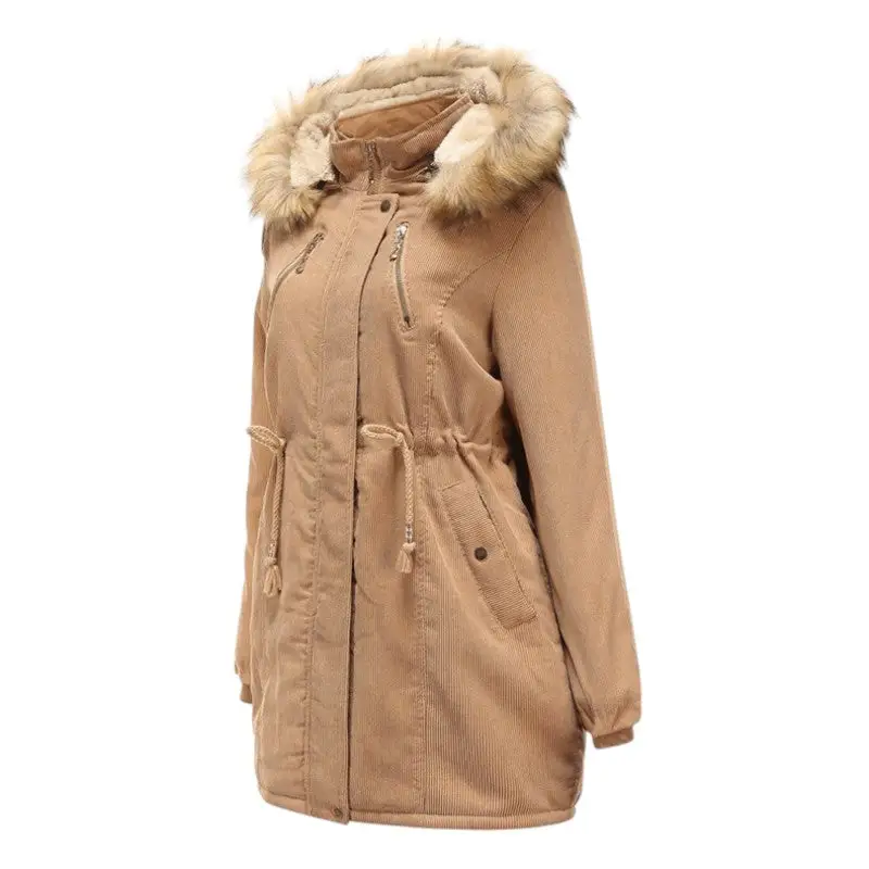 Parka militaire femme grande taille - Image 2