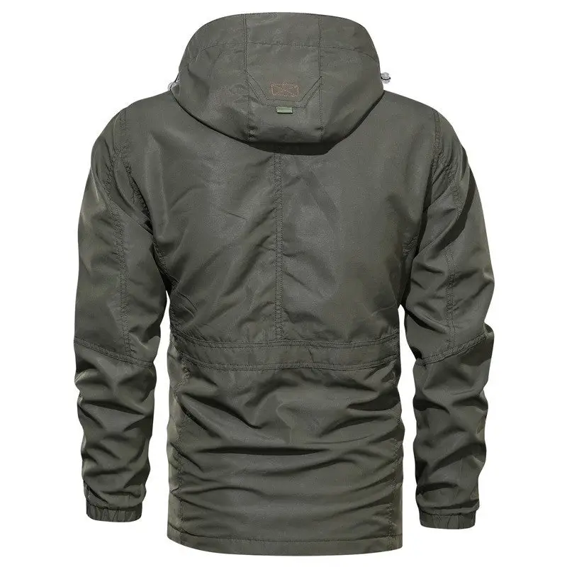 PARKA MILITAIRE TRĂS CHAUDE DOUBLĂE POLAIRE - Image 3