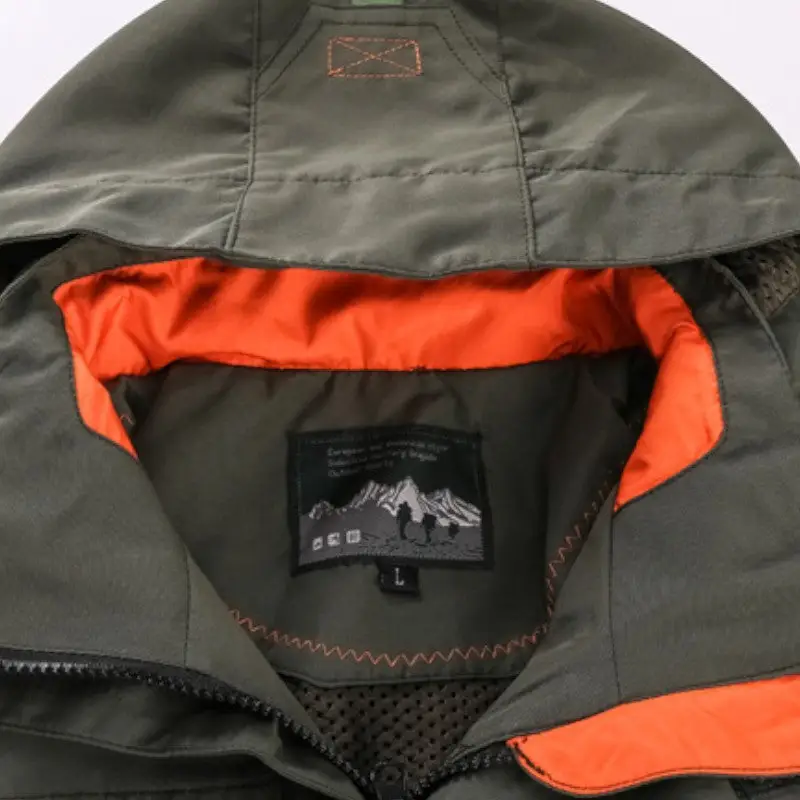 PARKA MILITAIRE TRĂS CHAUDE DOUBLĂE POLAIRE - Image 5