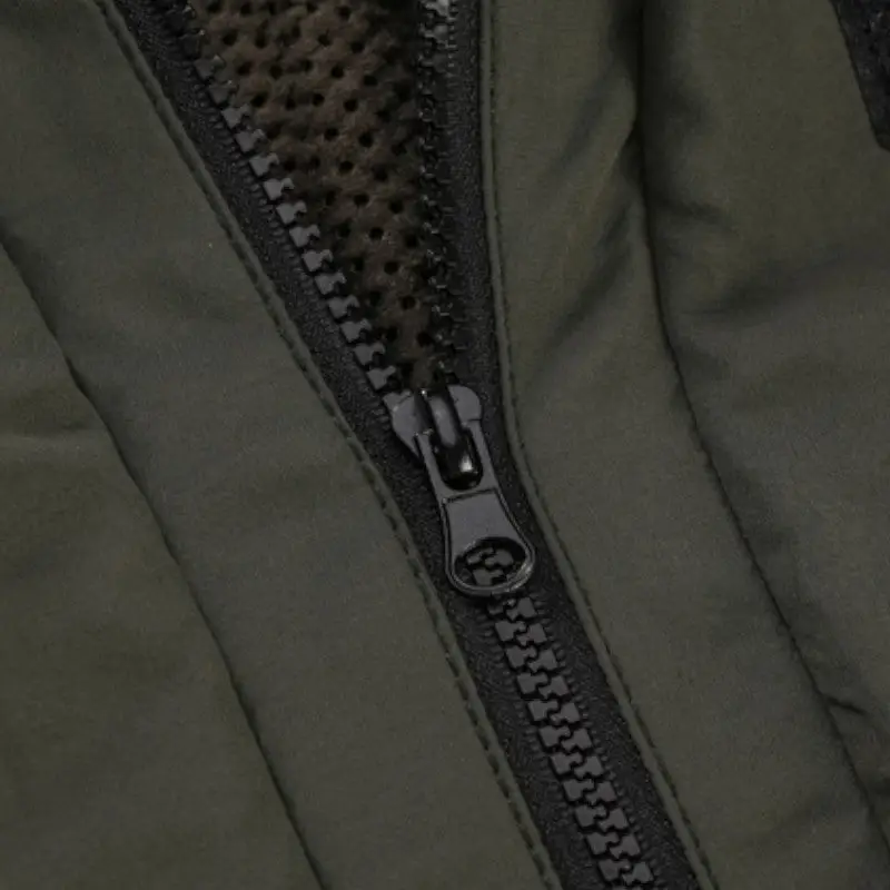 PARKA MILITAIRE TRĂS CHAUDE DOUBLĂE POLAIRE - Image 7