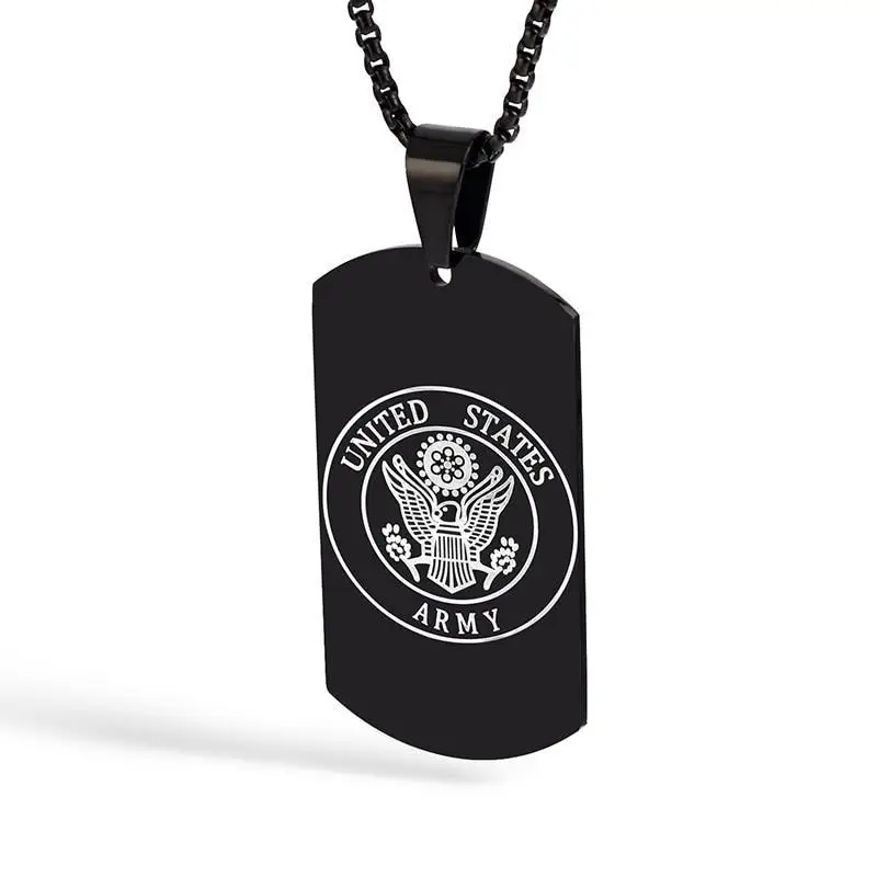 Pendentif plaque militaire - Image 3