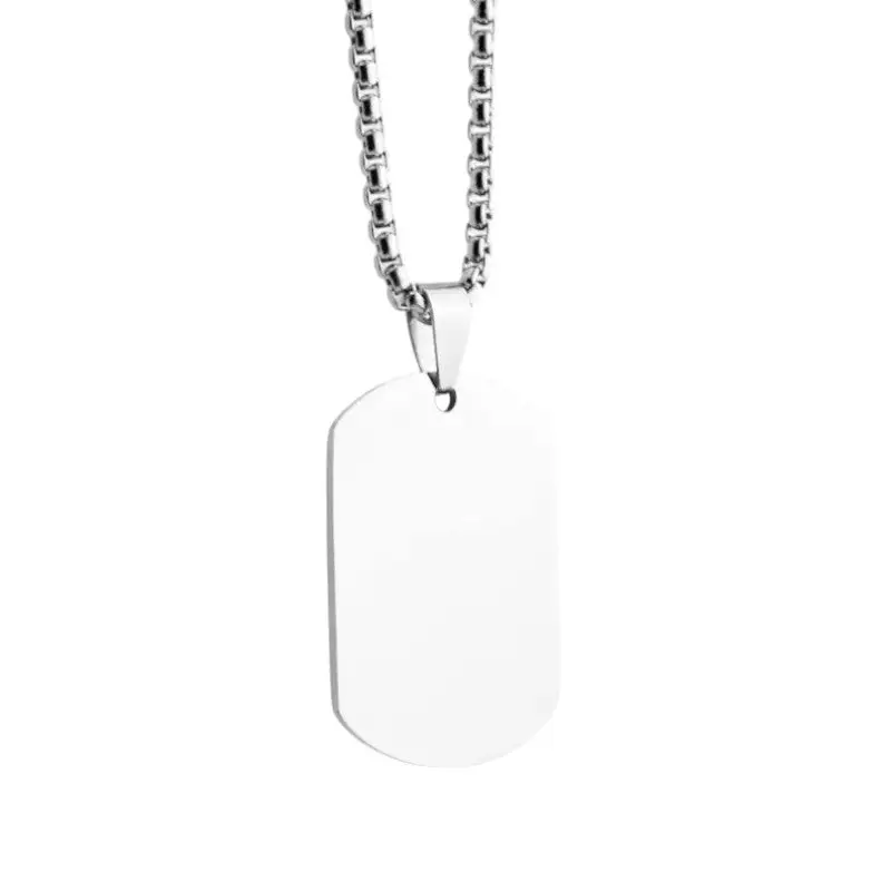 Plaque militaire argent - Image 2