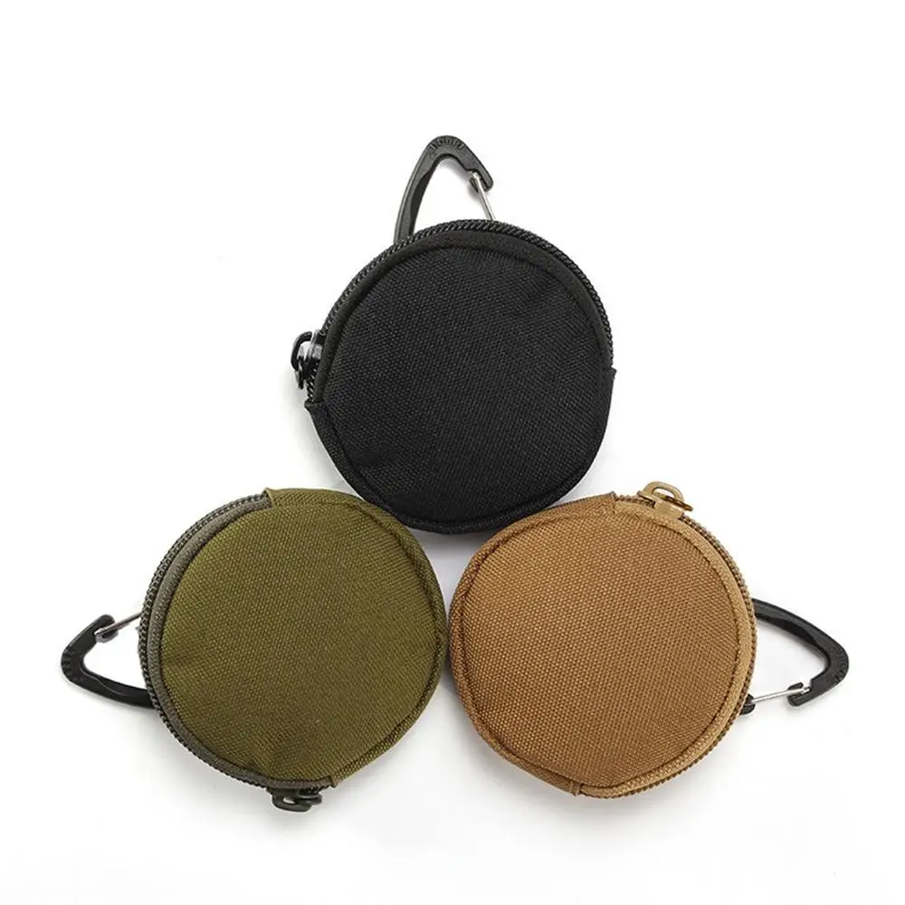 Pochette tactique ronde avec mousqueton - Image 2