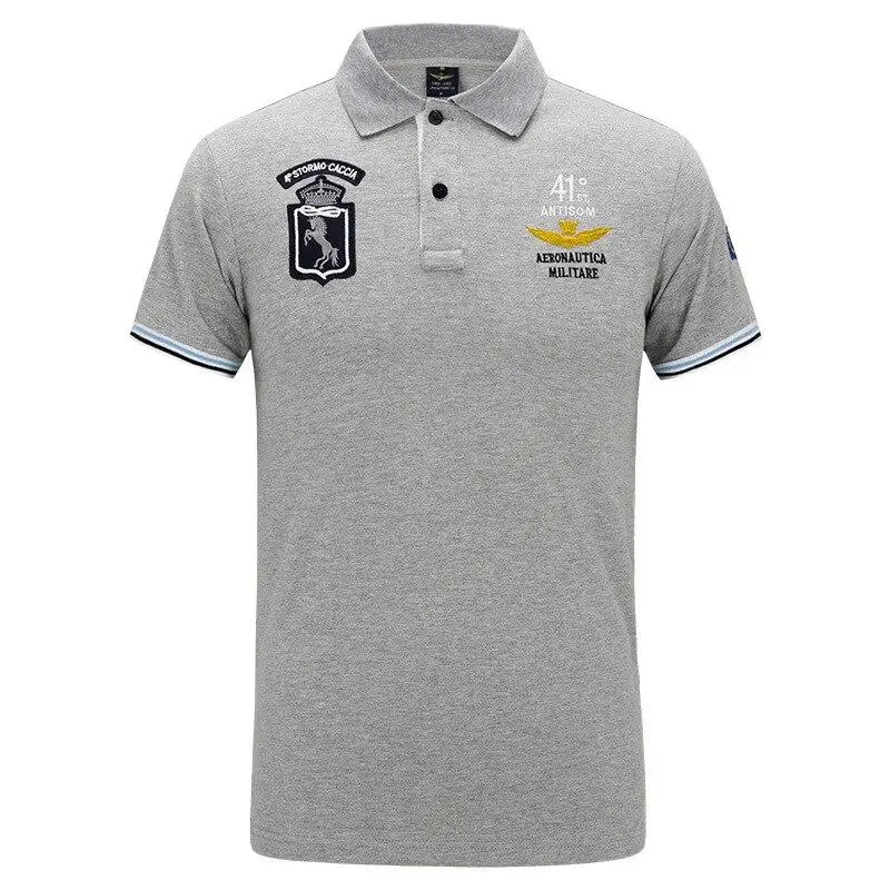 POLO MILITAIRE AVEC EMBLĂME
