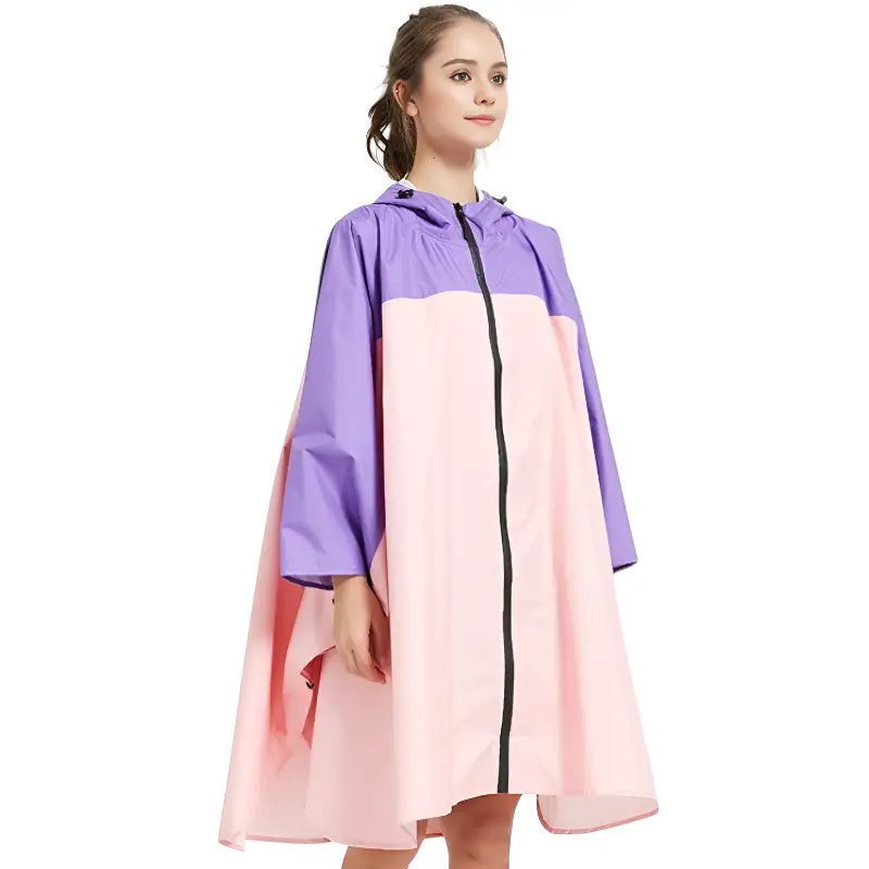 Poncho pluie femme ample - Image 2