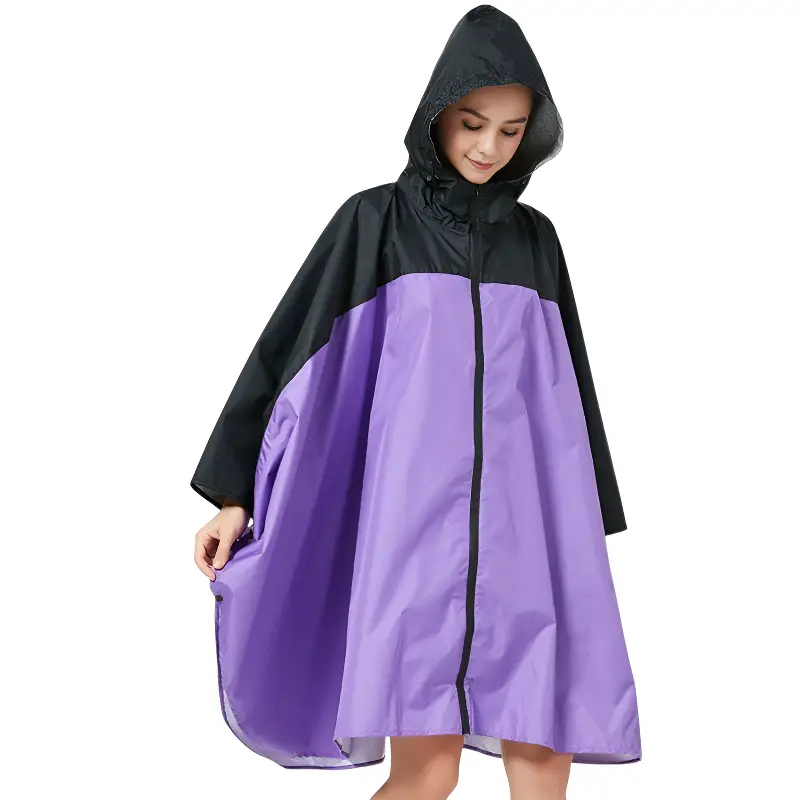 Poncho pluie femme ample - Image 8