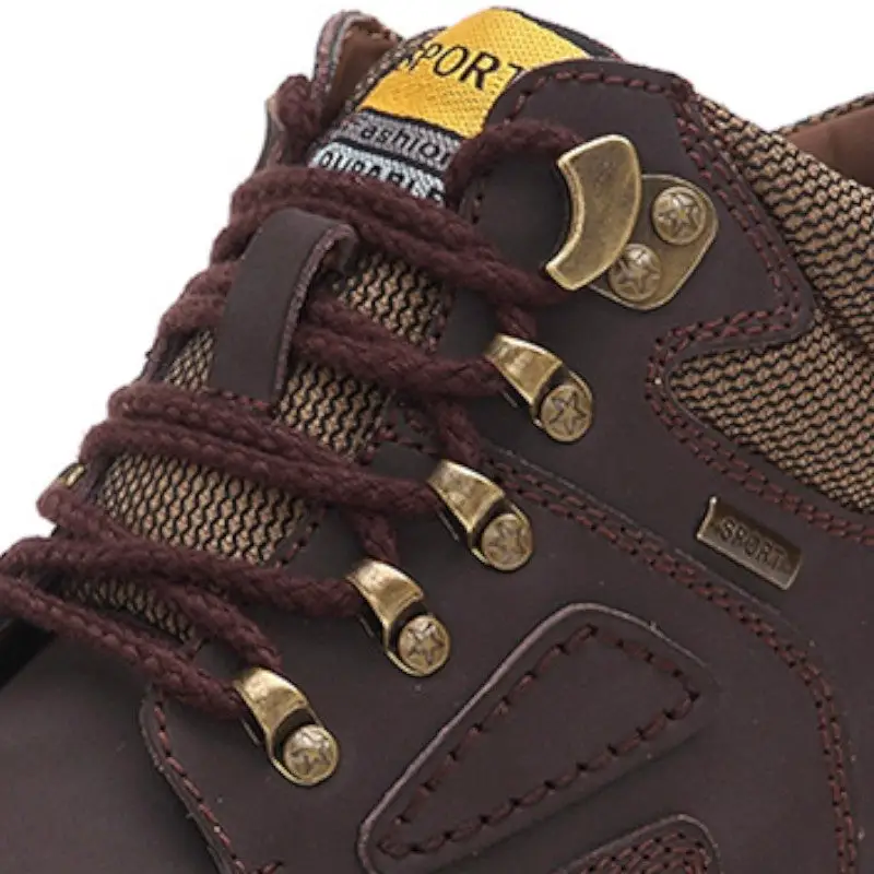 Bottines de Randonnée Homme - Style Rangers - Image 11