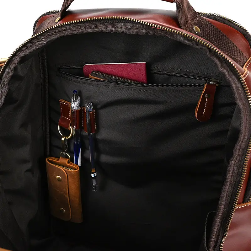 Sac a dos cuir militaires - Image 15