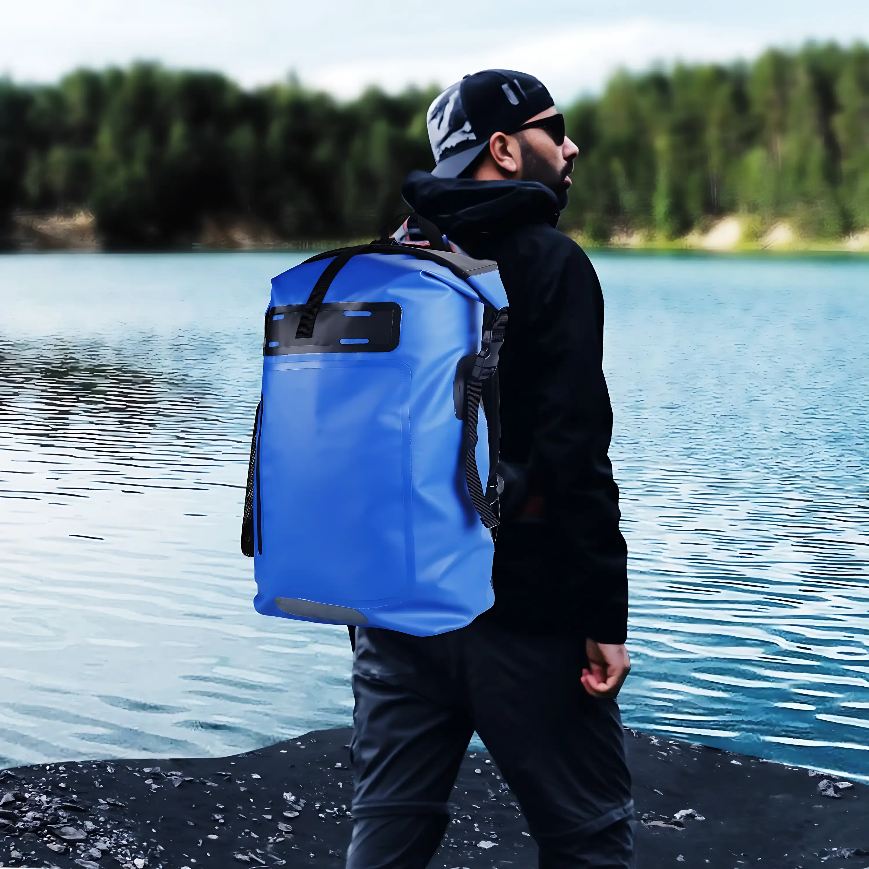 Sac à dos imperméable avec dos respirant - Image 13