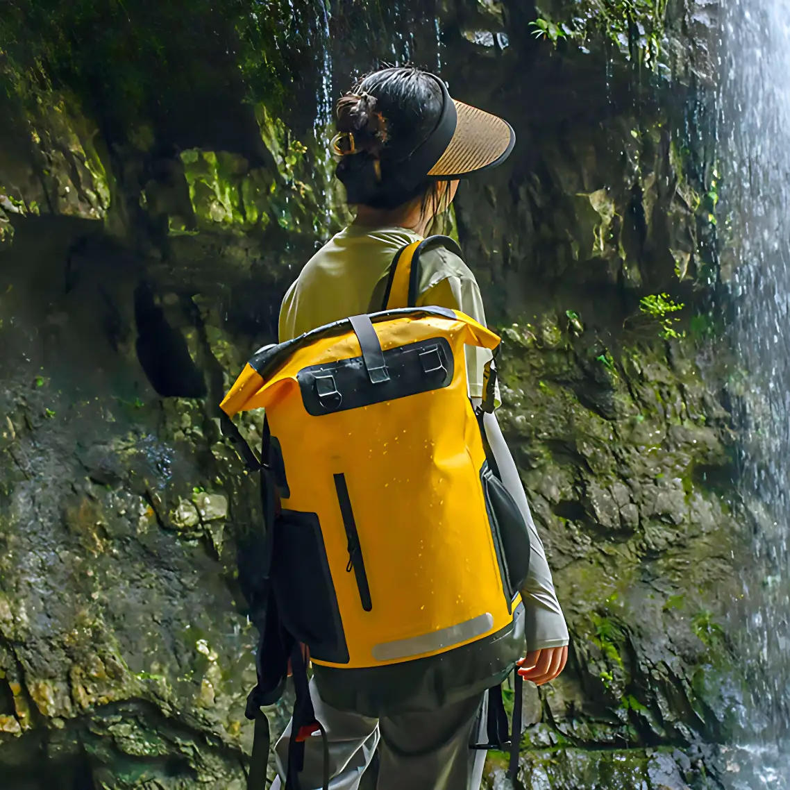 Sac à dos imperméable avec dos respirant - Image 3