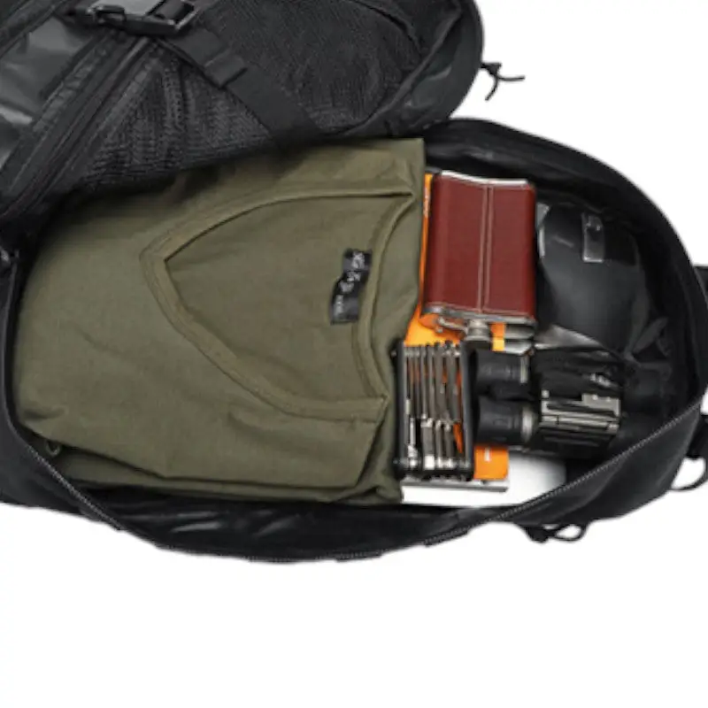 Sac a dos noir militaires - Image 7