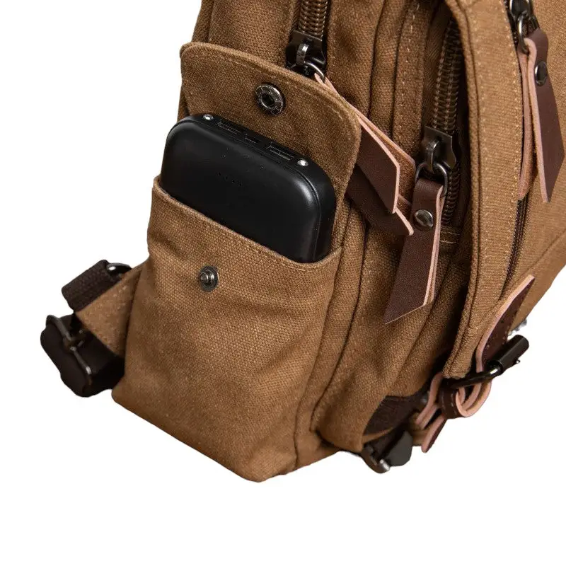 Sac bandoulière militaire vintage - Image 10