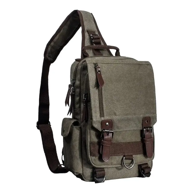 Sac bandoulière militaire vintage - Image 15
