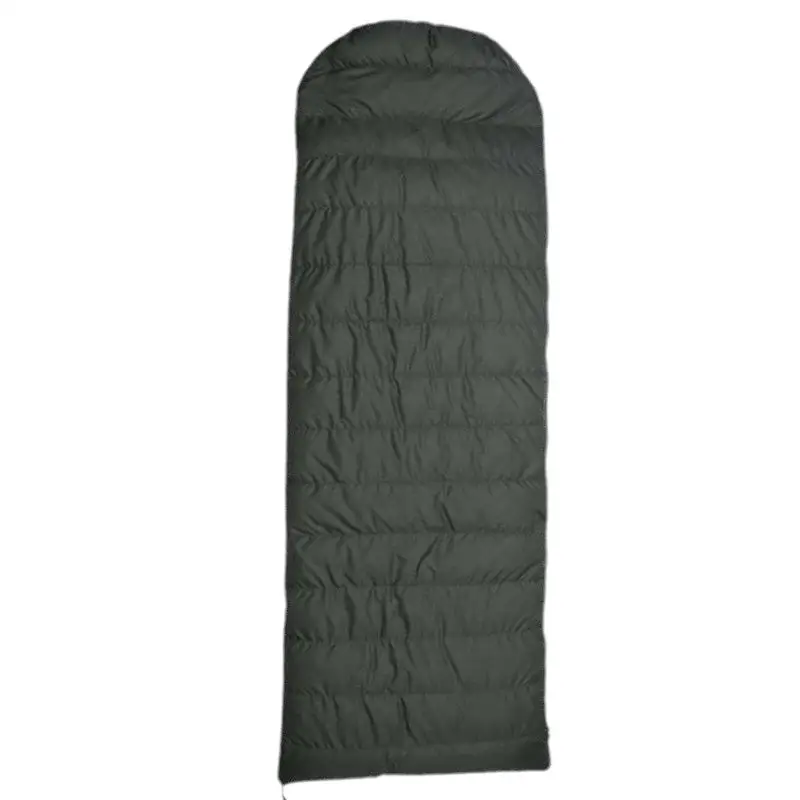 Sac de couchage duvet de canard noir - Image 4
