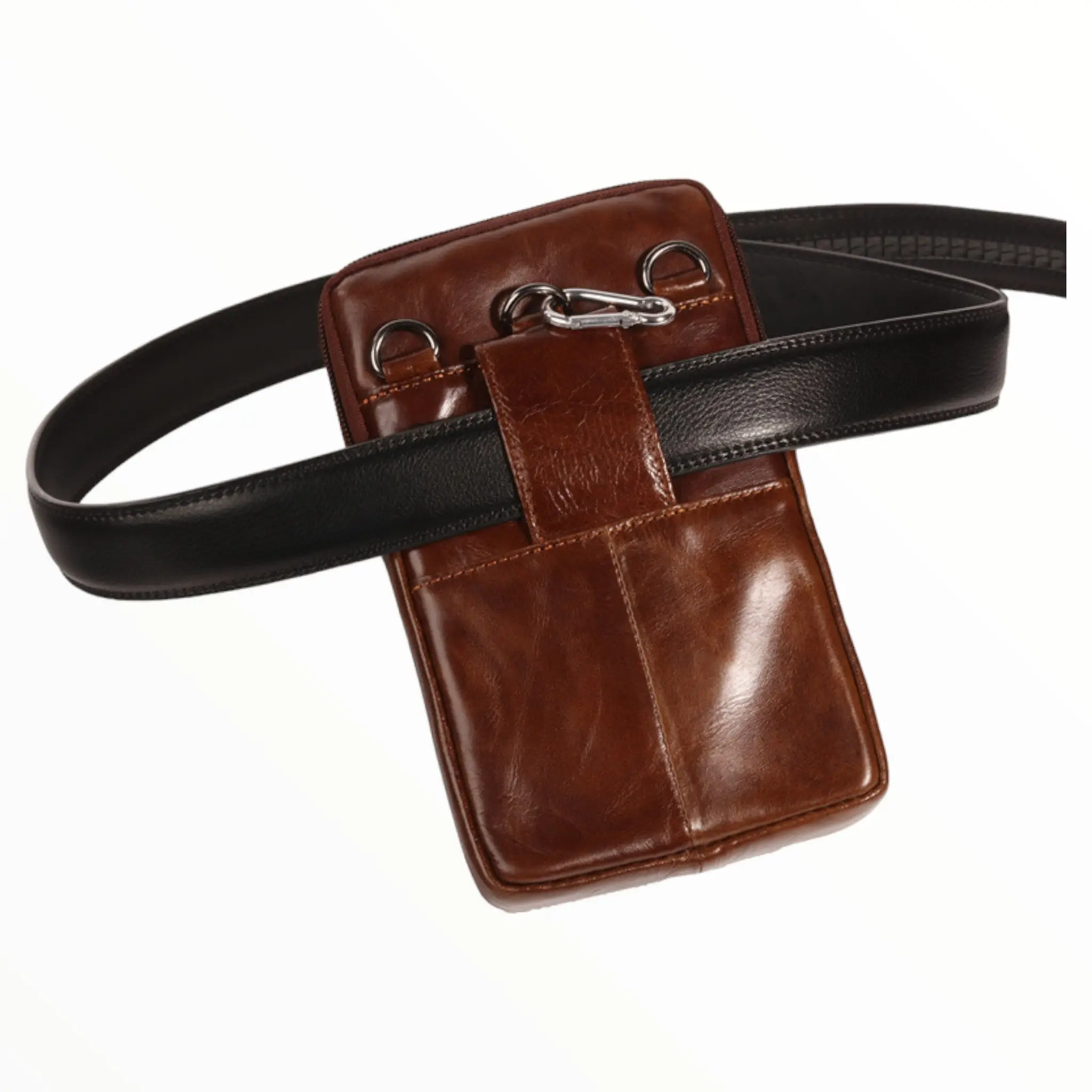 Sacoche cuir synthétique militaire - Image 3