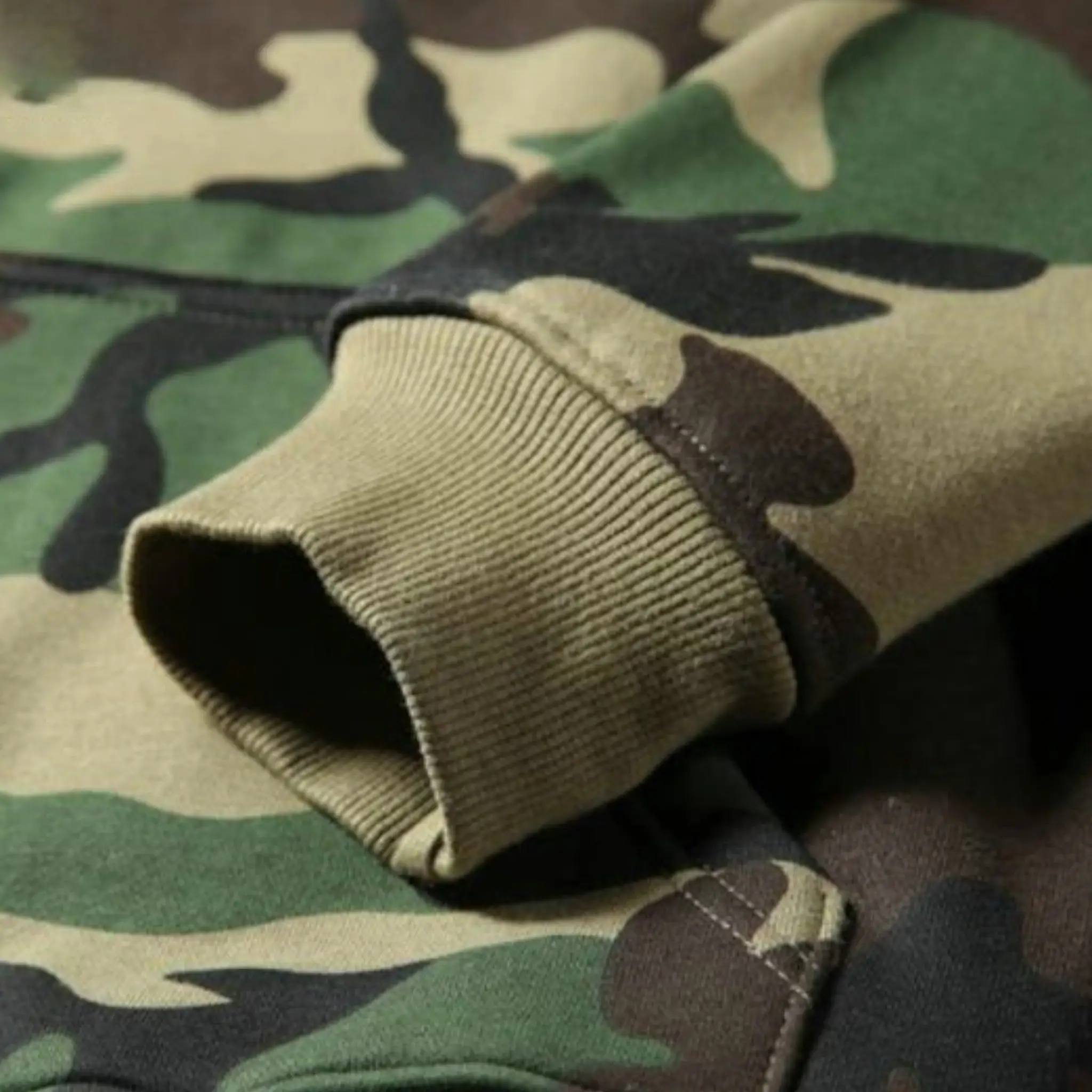 Sweat capuche militaire - Image 8