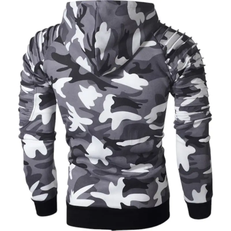 SWEAT MILITAIRE AVEC ĂPAULE RENFORCĂE - Image 3