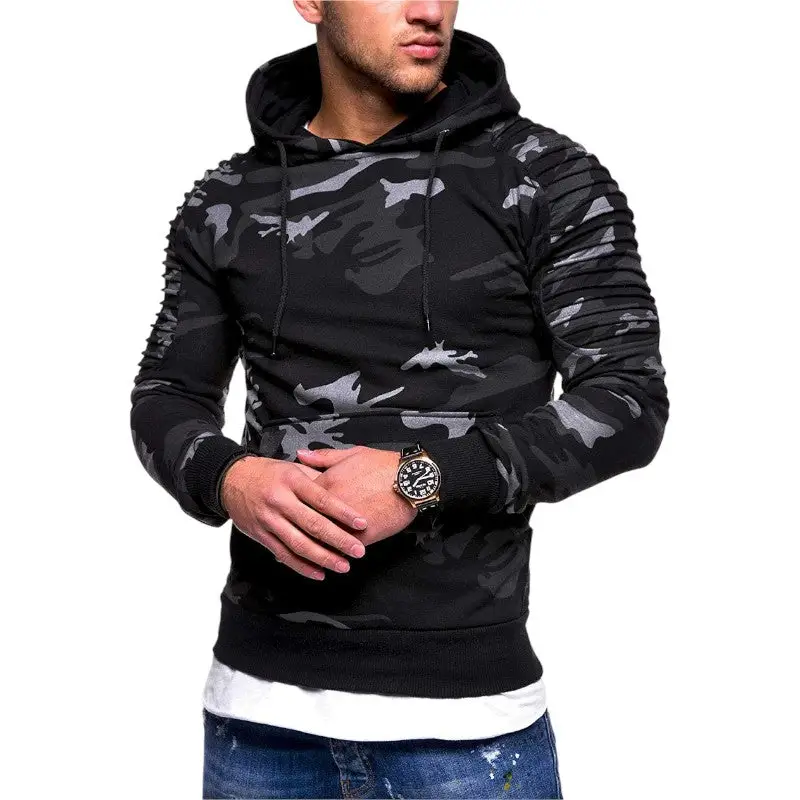 SWEAT MILITAIRE AVEC ĂPAULE RENFORCĂE - Image 9
