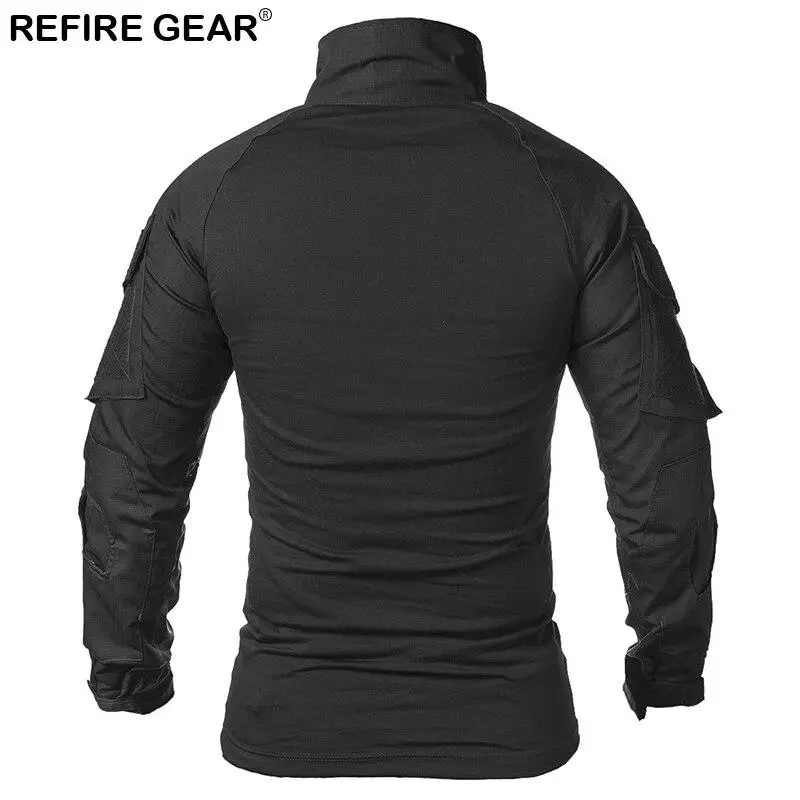 T-SHIRT MILITAIRE EN TISSU ÉLASTIQUE - Image 5
