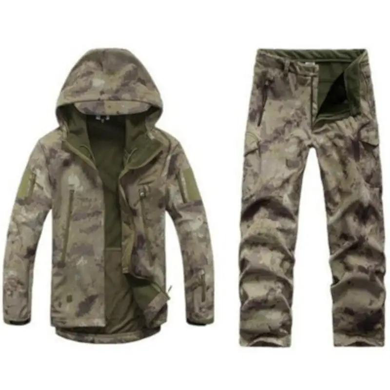 TENUE DE CHASSE - ENSEMBLE TACTIQUE VESTE À CAPUCHE ET PANTALON - Image 18