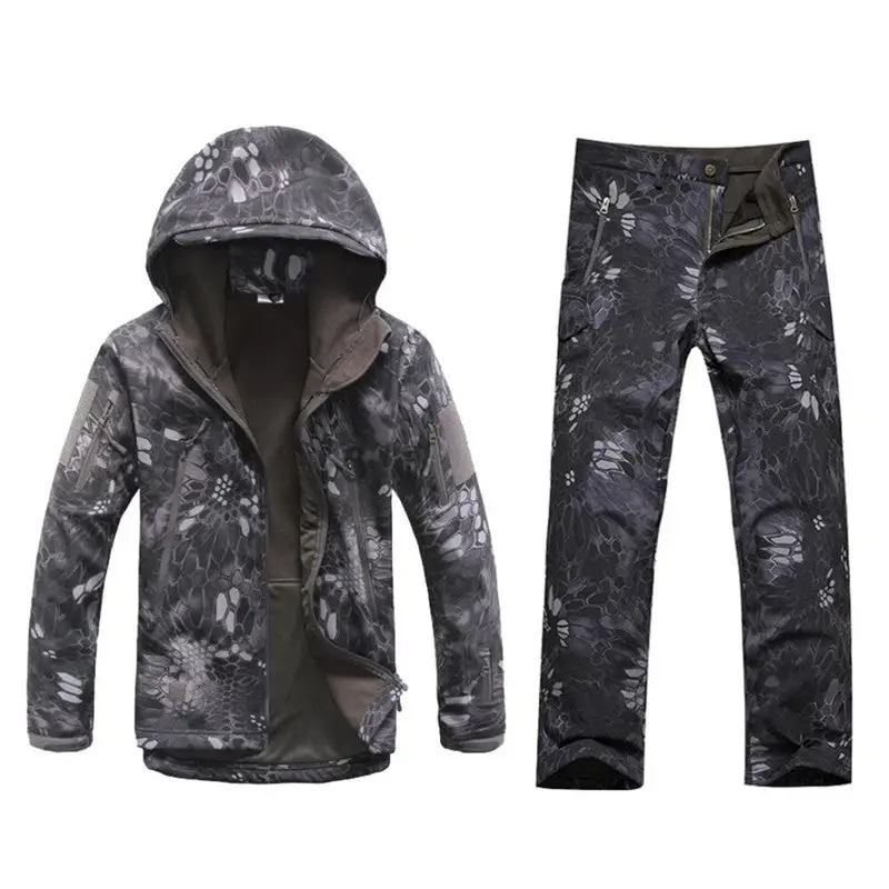 TENUE DE CHASSE - ENSEMBLE TACTIQUE VESTE À CAPUCHE ET PANTALON - Image 19