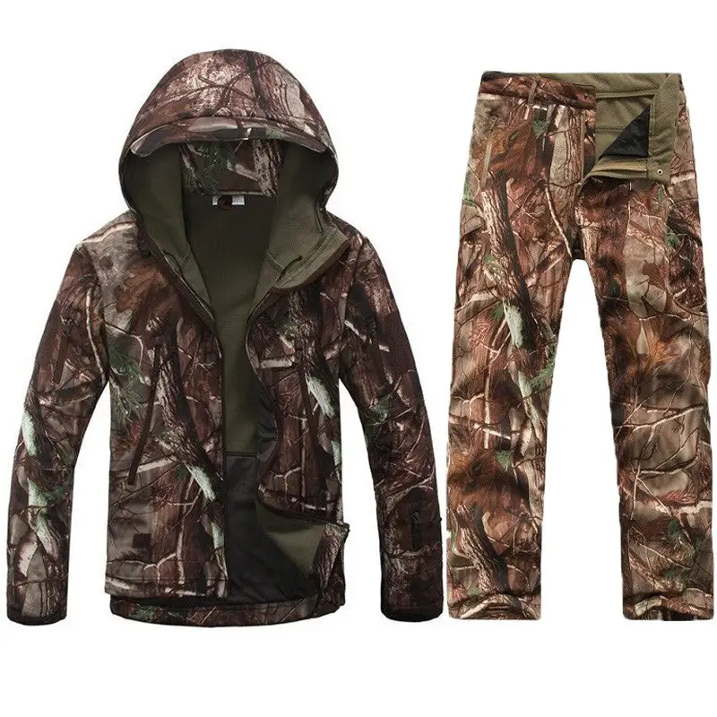 TENUE DE CHASSE - ENSEMBLE TACTIQUE VESTE À CAPUCHE ET PANTALON - Image 22