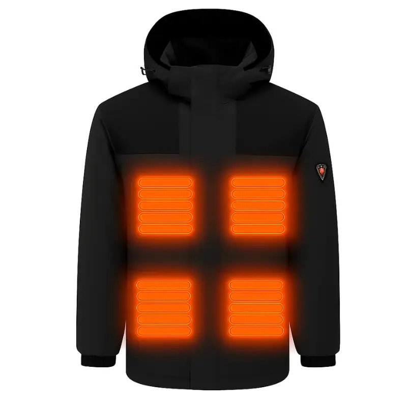 Veste chauffante homme imperméable - Image 28
