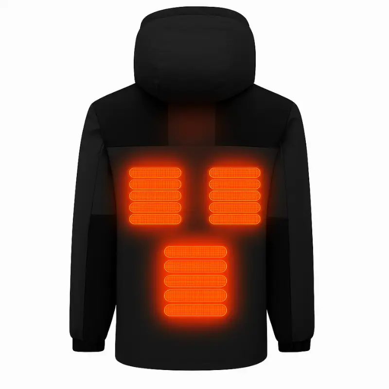 Veste chauffante homme imperméable - Image 29