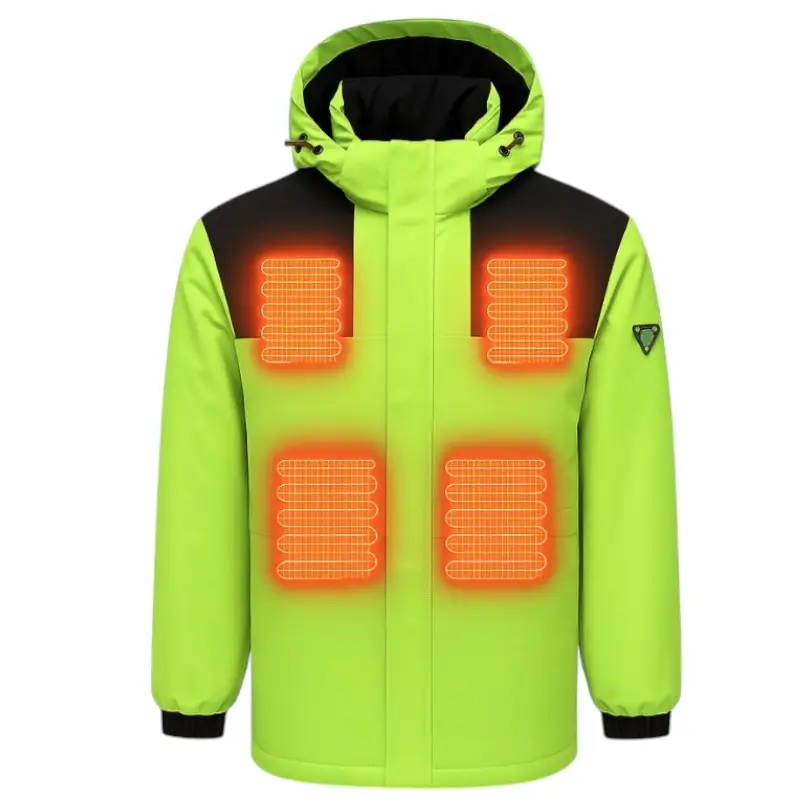 Veste chauffante homme imperméable - Image 4