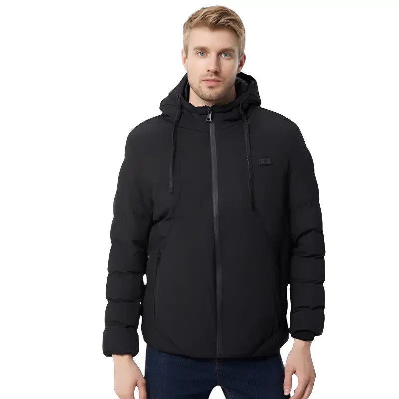 Veste chauffante homme noir - Image 11