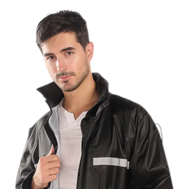 Veste de pluie longue homme - Image 4