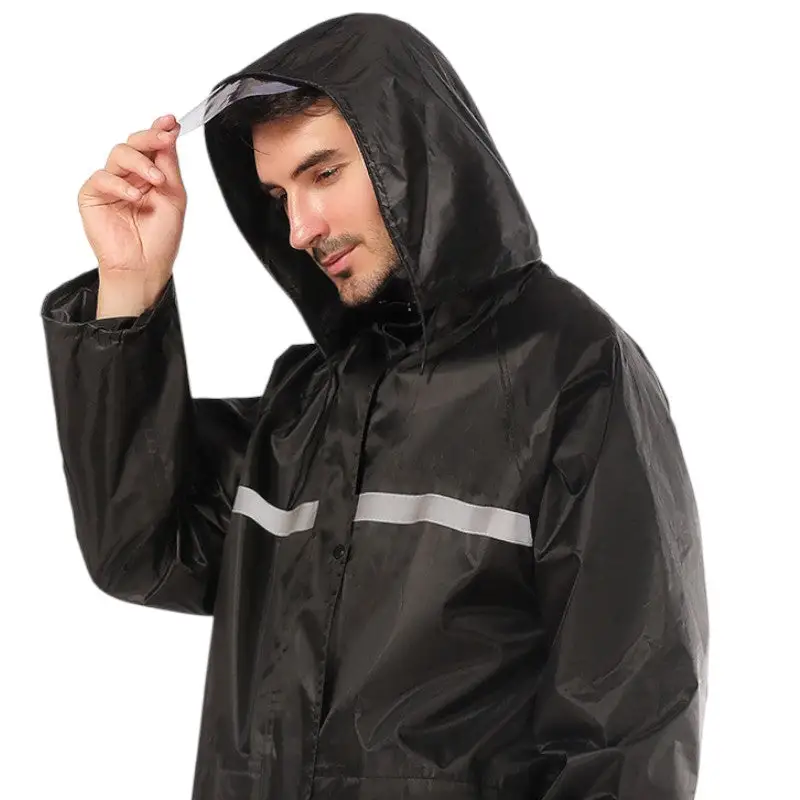 Veste de pluie longue homme - Image 5