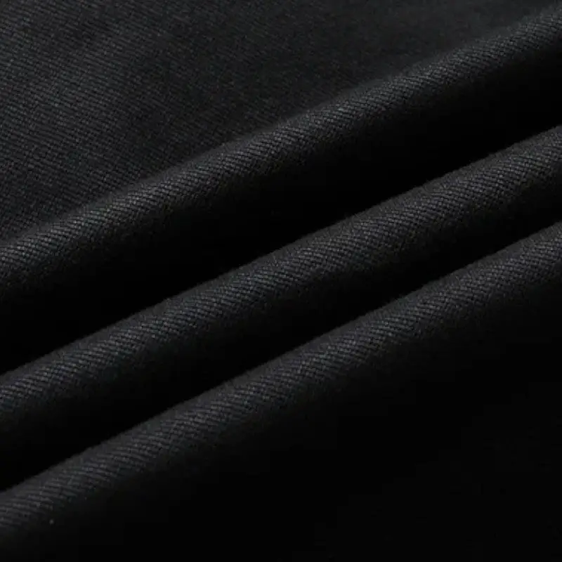 Veste homme militaire noire - Image 9