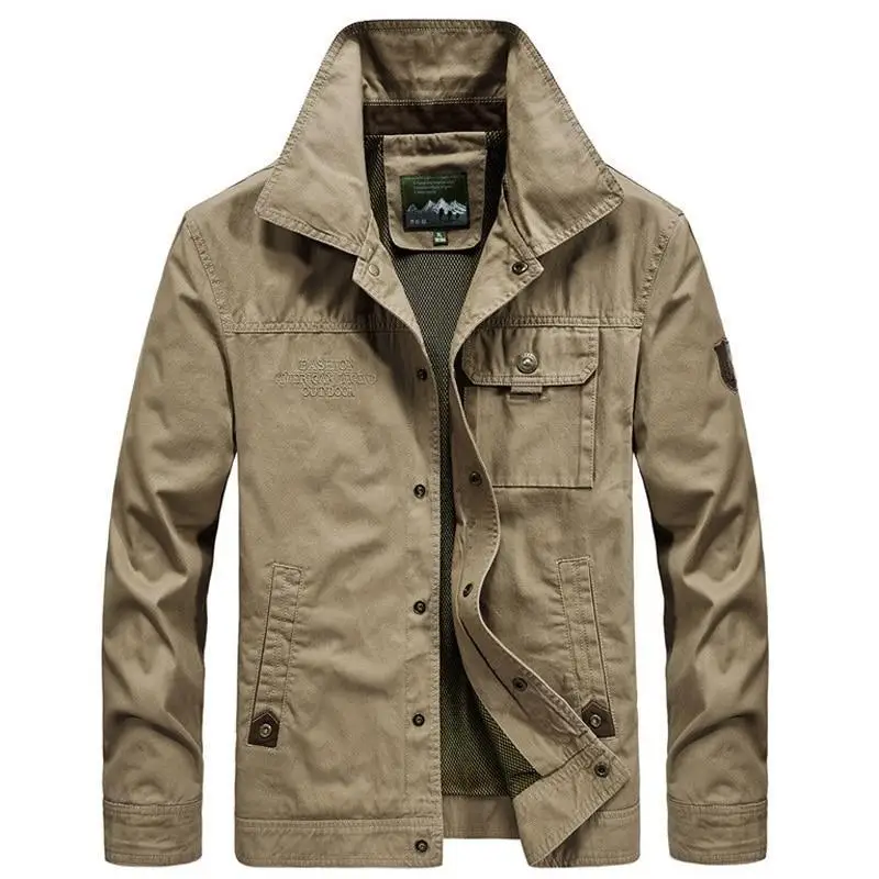 Veste kaki homme militaire