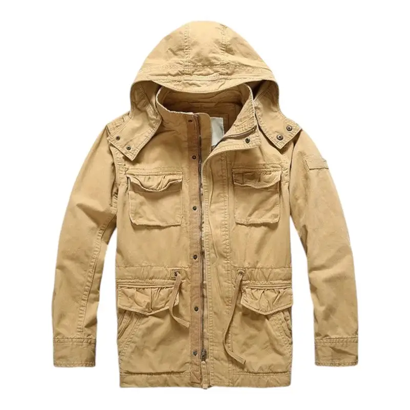 Veste kaki militaire homme