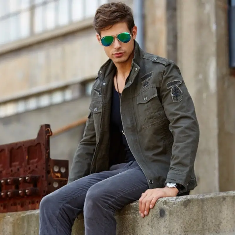 VESTE MILITAIRE AVEC MANCHES À POCHES - Image 6