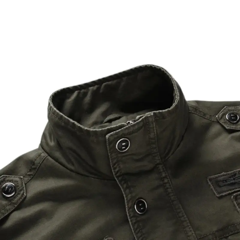 VESTE MILITAIRE AVEC MANCHES À POCHES - Image 8