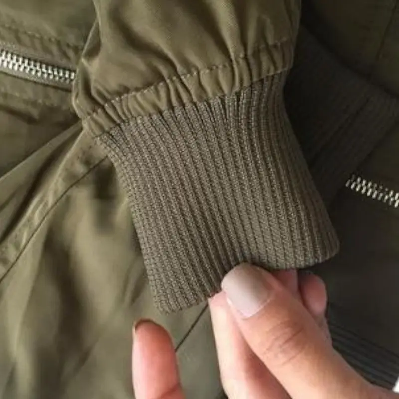 Veste militaire écusson femme - Image 12