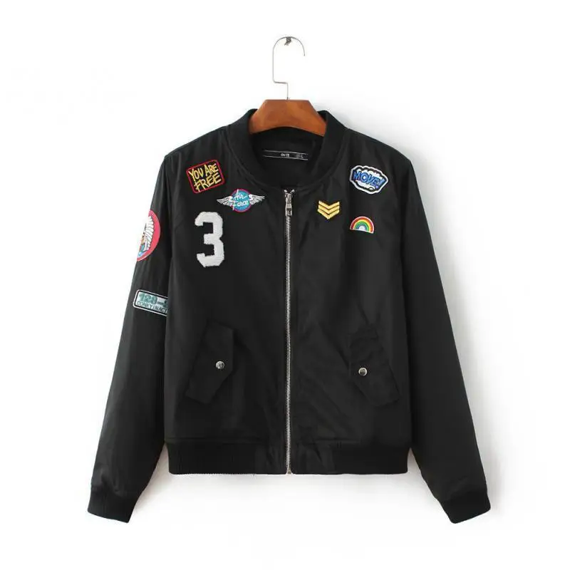 Veste militaire écusson femme - Image 14