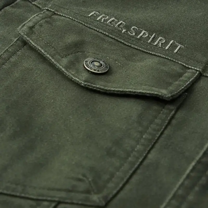 Veste militaire homme été - Image 7