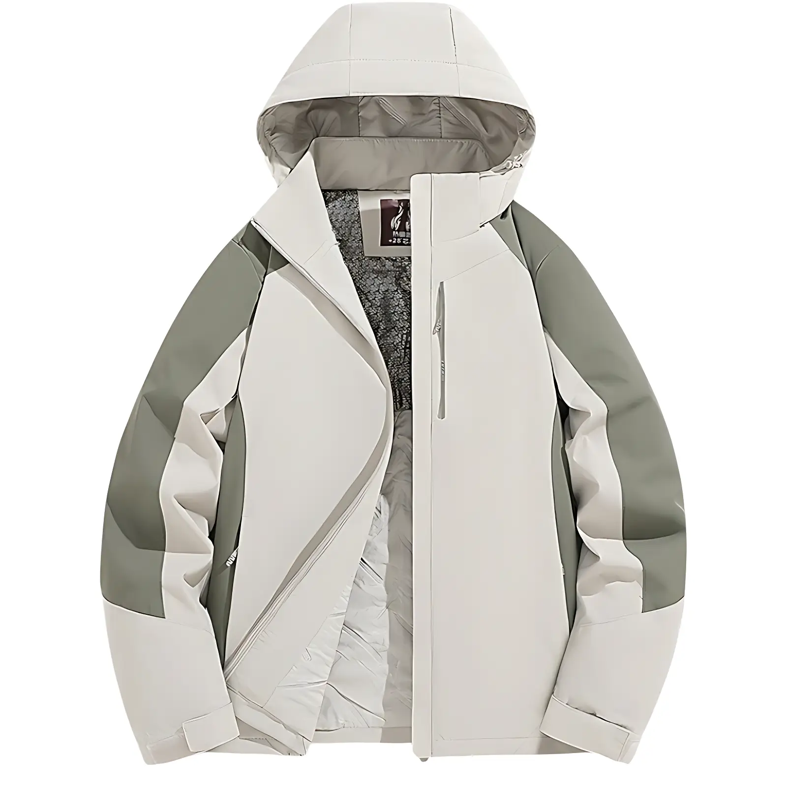 Veste softshell femme imperméable en coton avec isolation en graphène
