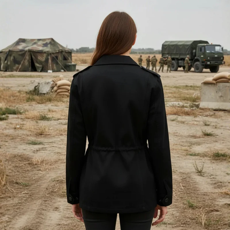 Veste style militaire femme - Image 14